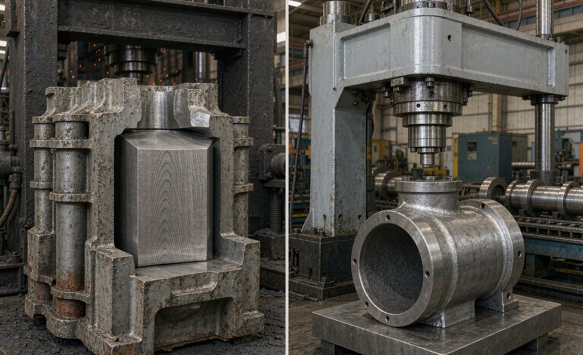 Cast vs Forged Valve Bodies: Manufacturing Routes and