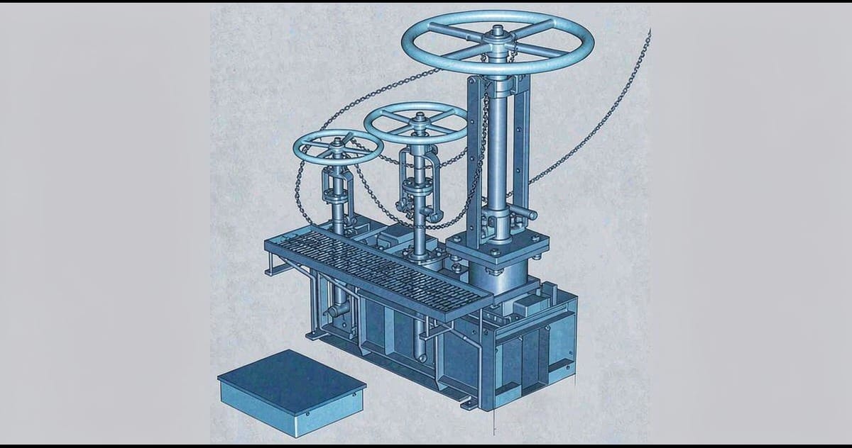 Chainwheels and Extension Stems for Elevated and Buried