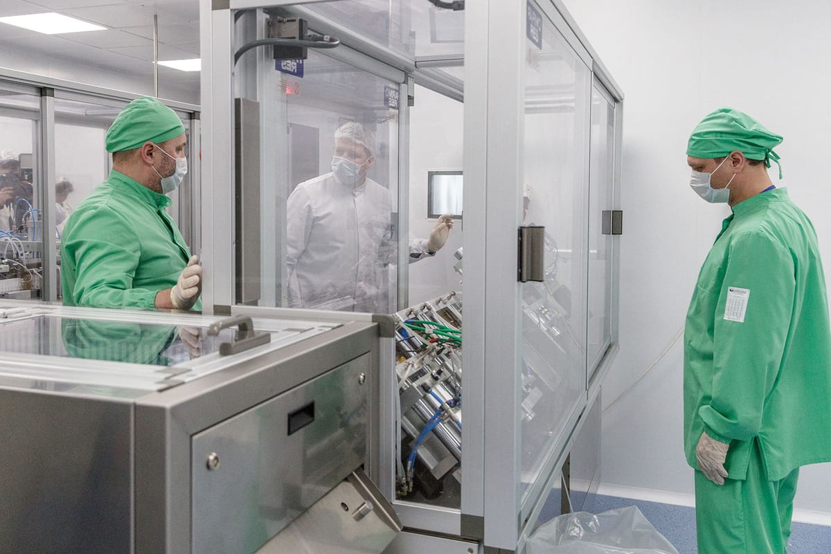 pharmaceutical factory