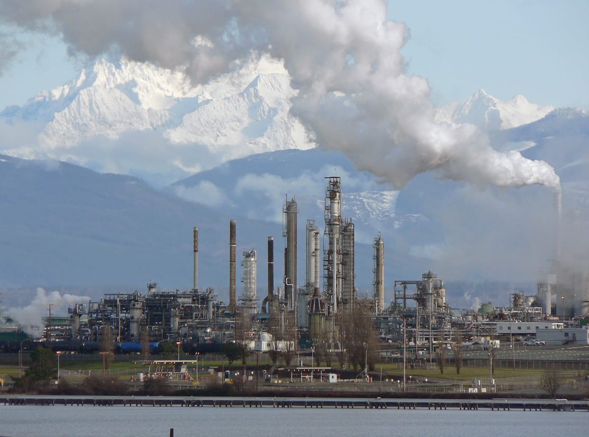 oil refinery
