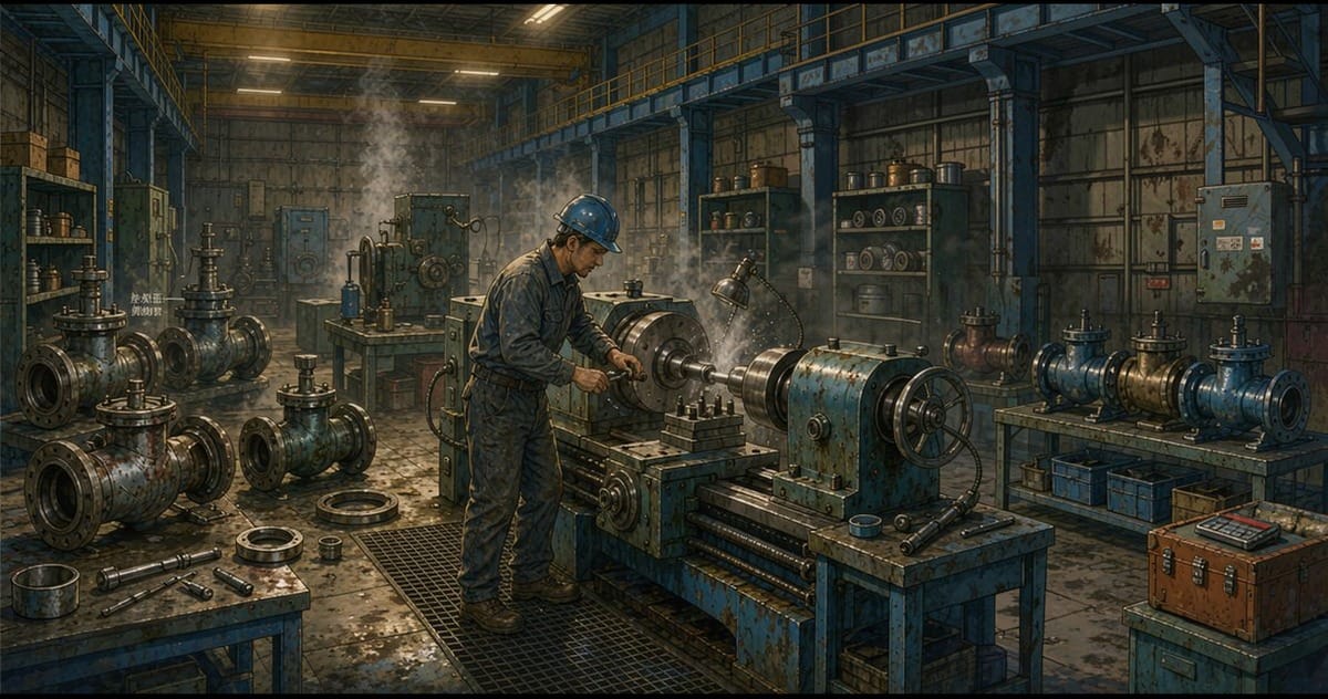 Valve Reconditioning: What a Proper Refurbishment Includes