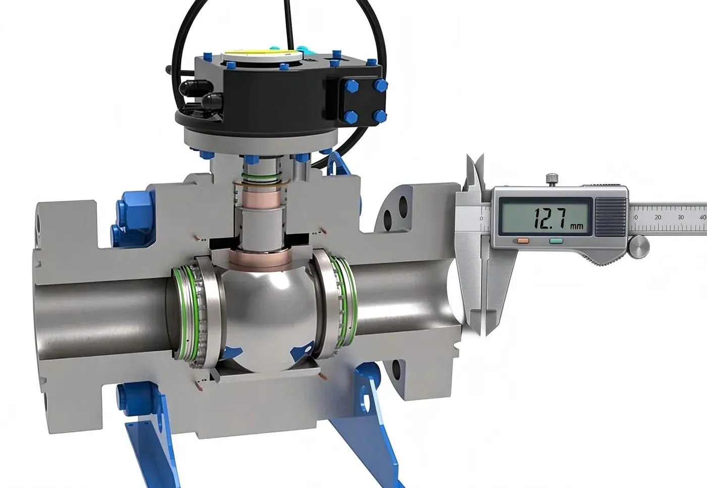 Fixed Trunnion Ball Valve Body Wall Thickness